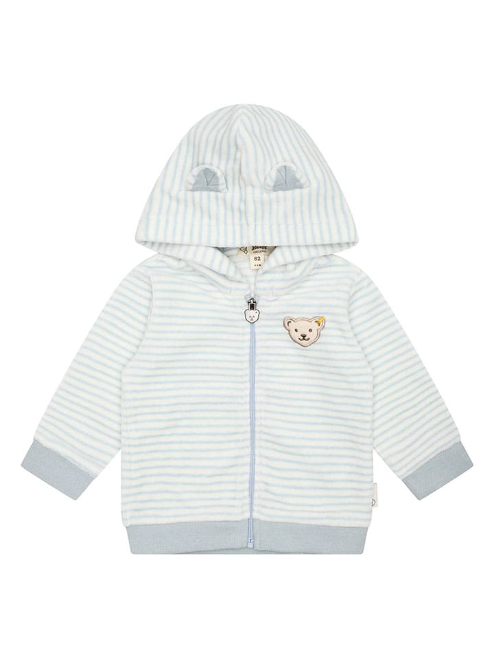 Steiff Sweatjacke in Hellblau günstig kaufen