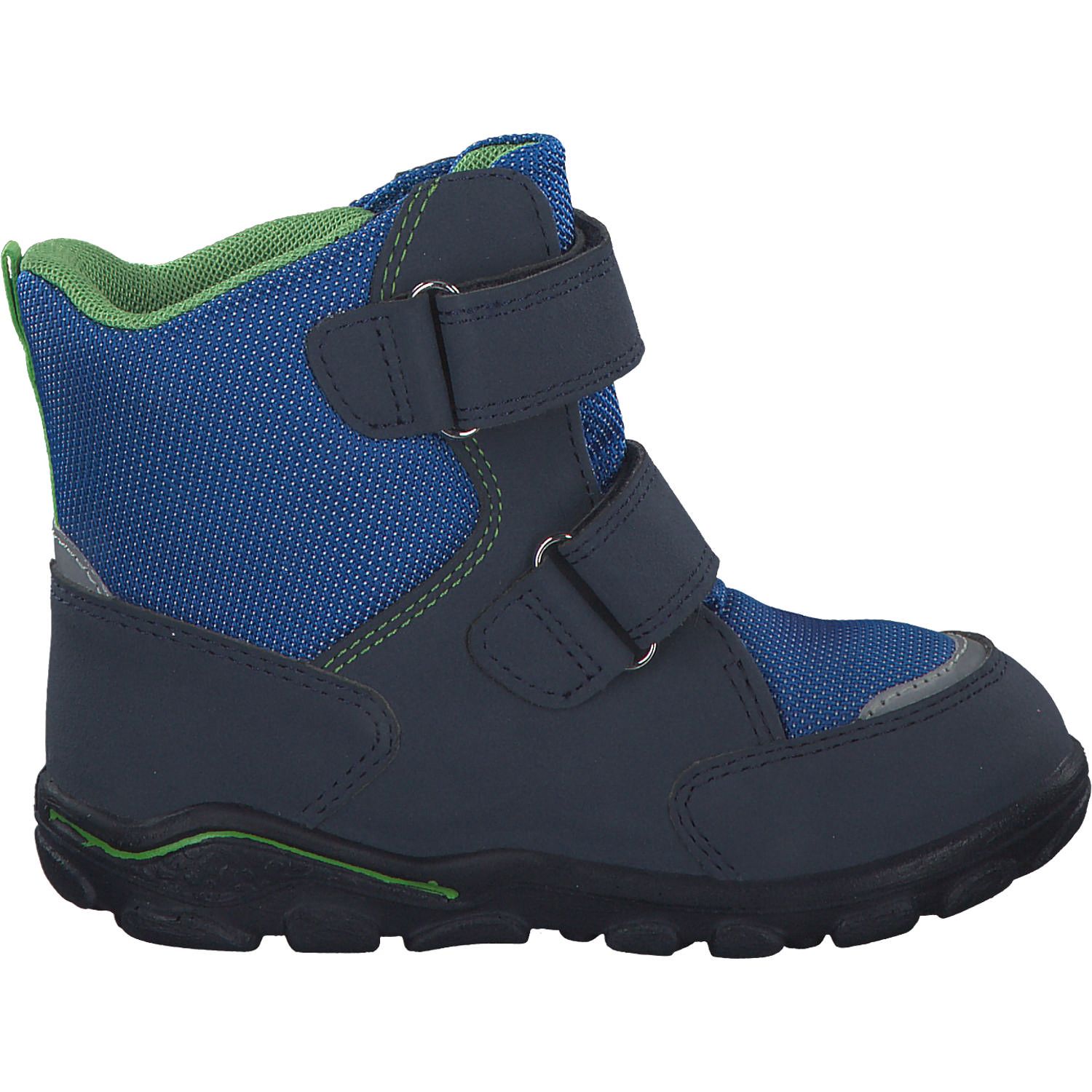 Salamander Kalle 33025, Lauflernschuhe, Kinder, DK BLUE APPLEGREEN