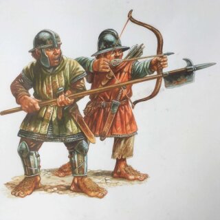 Classic Fantasy Halfling Militia (40) (28mm)