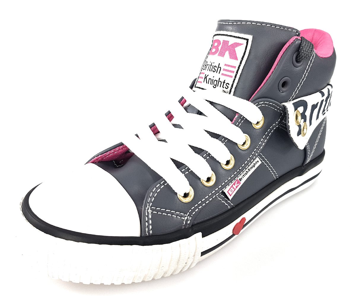 British Knights Roco B46-3706-01 Grau dark grey/ fuchsia