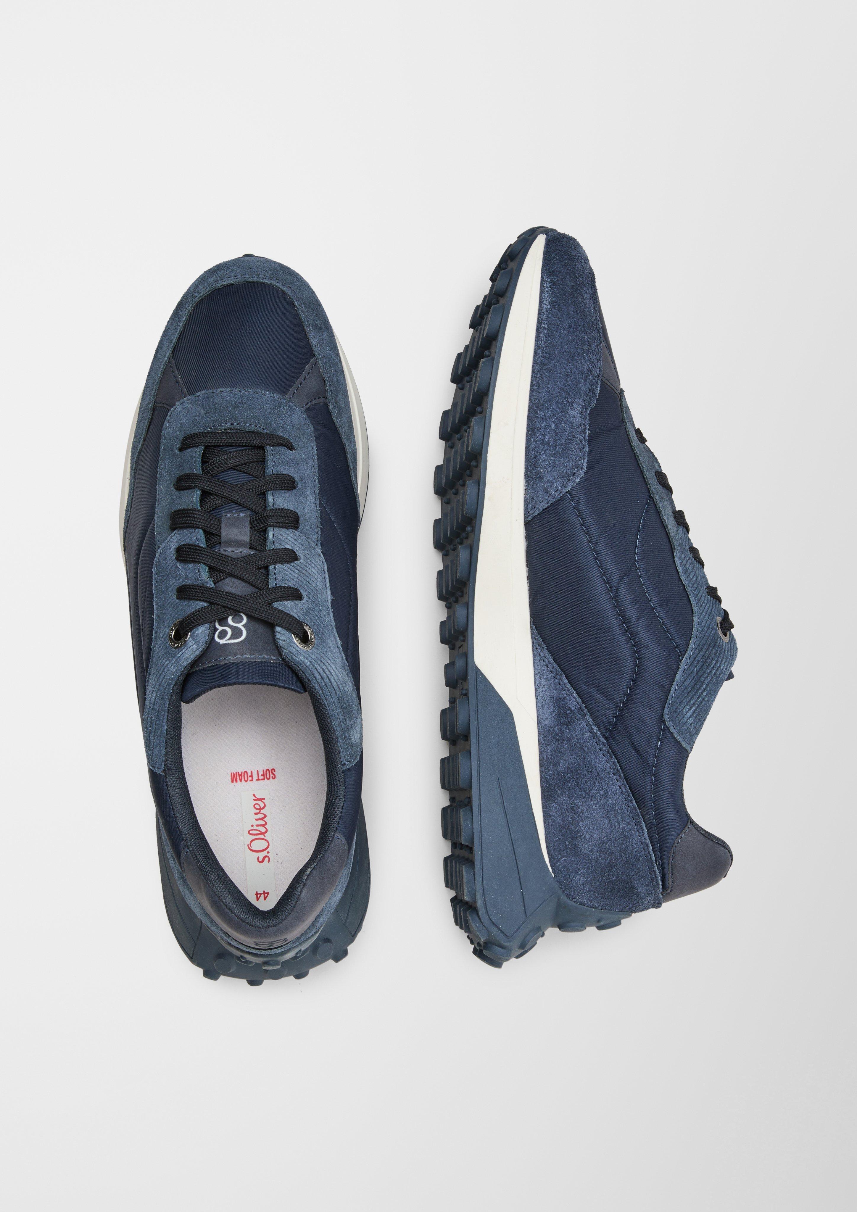 Sneaker im Materialmix  6007677-805