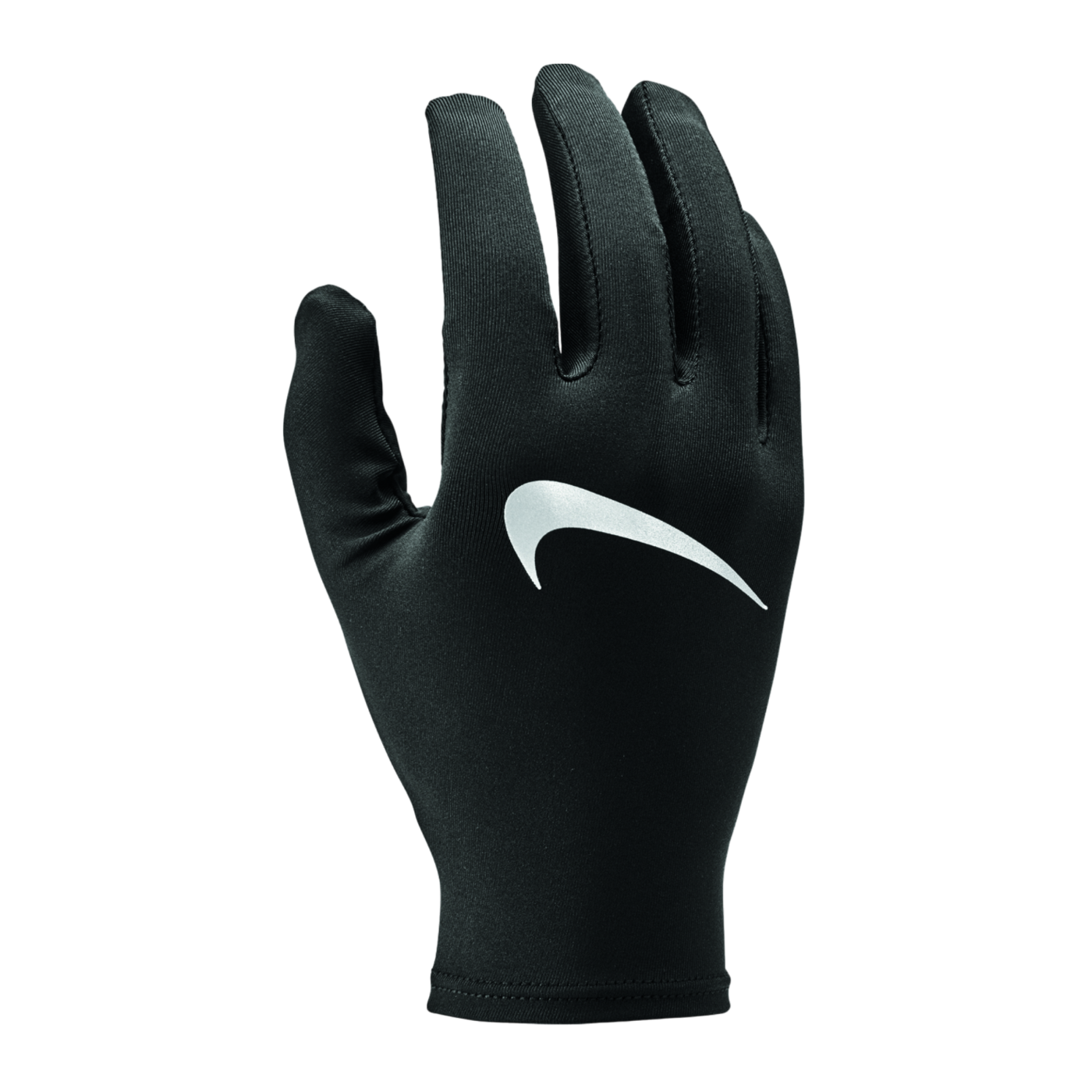 Nike Miler Handschuhe Running Schwarz Silber F042