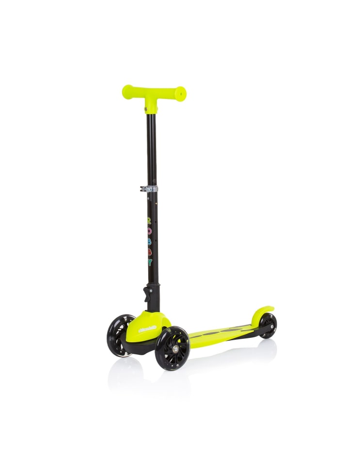 Chipolino Kinderroller Robby 3 LED-Räder in gelb günstig kaufen onesize