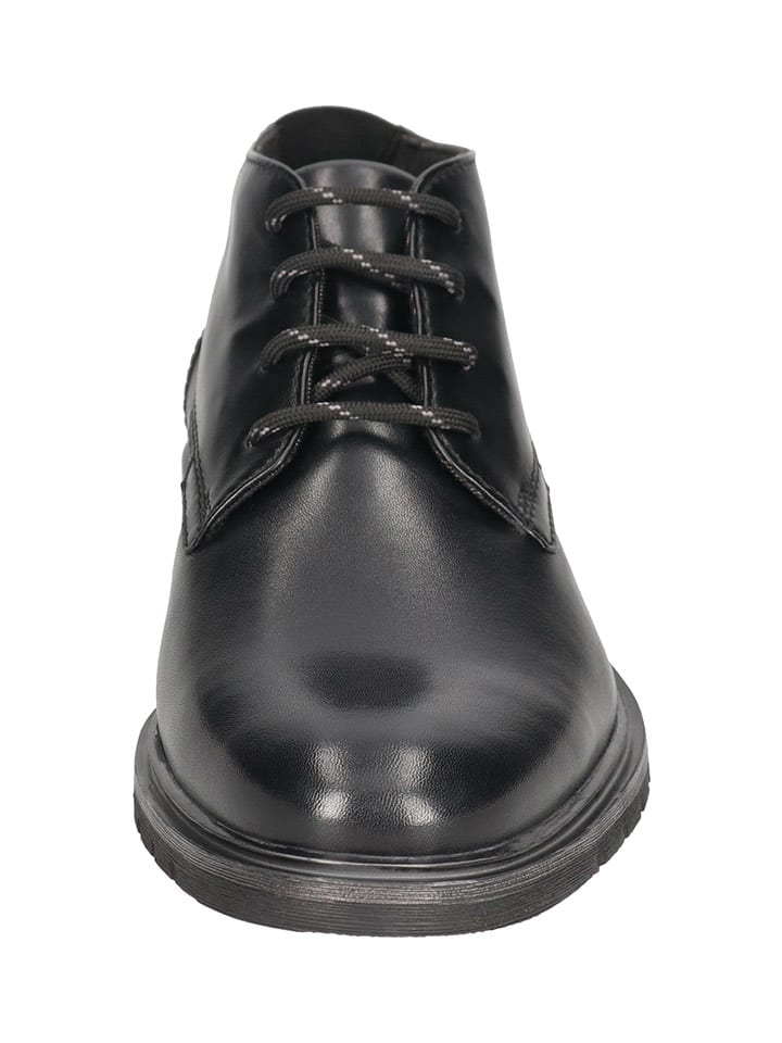 Bugatti Leder-Boots in Schwarz günstig kaufen