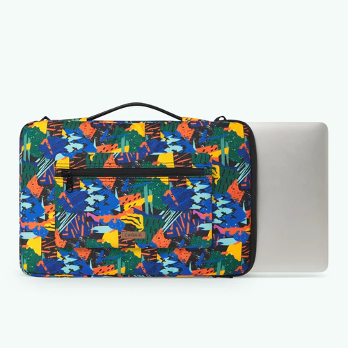 Boulogne Laptop Sleeve, 15/16 inch Blue Laptop Sleeve
