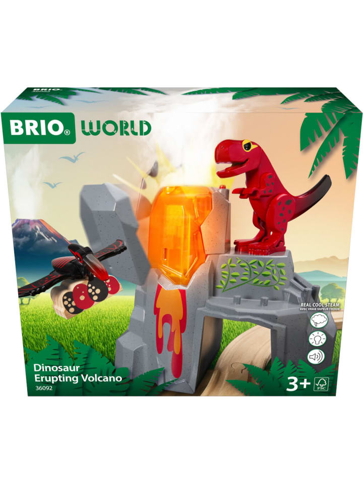 Ravensburger Holzeisenbahn World Dinosaurier-Vulkan mit Ausbruchsfunktion günstig kaufen onesize