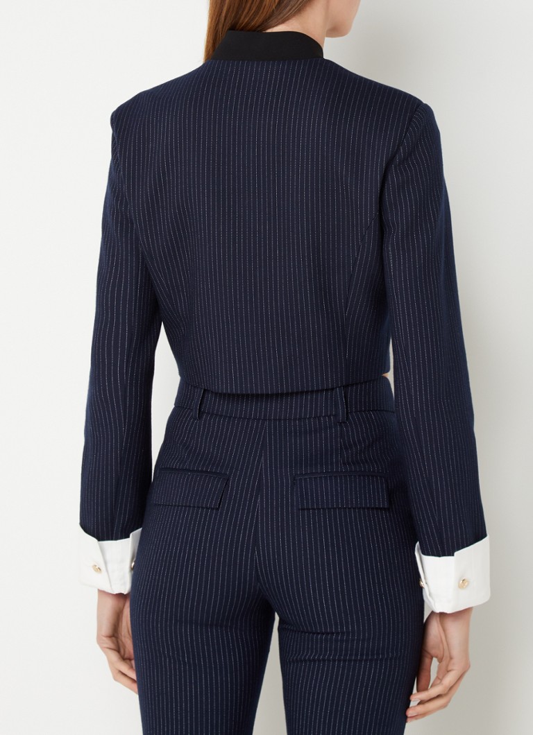 Jachetă scurtă cu dungi subțiri JOSH V Louis