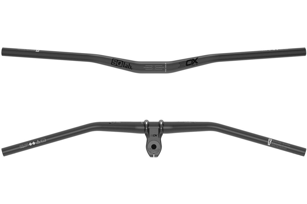 SQlab Lenker 3OX Alu, 780 mm/16u00b0/31,8 mm