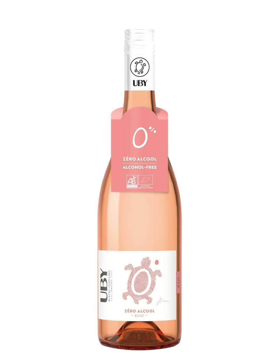 UBY : Rosé bio sans alcool 0% - Gueule de joie 0° |  75 cl