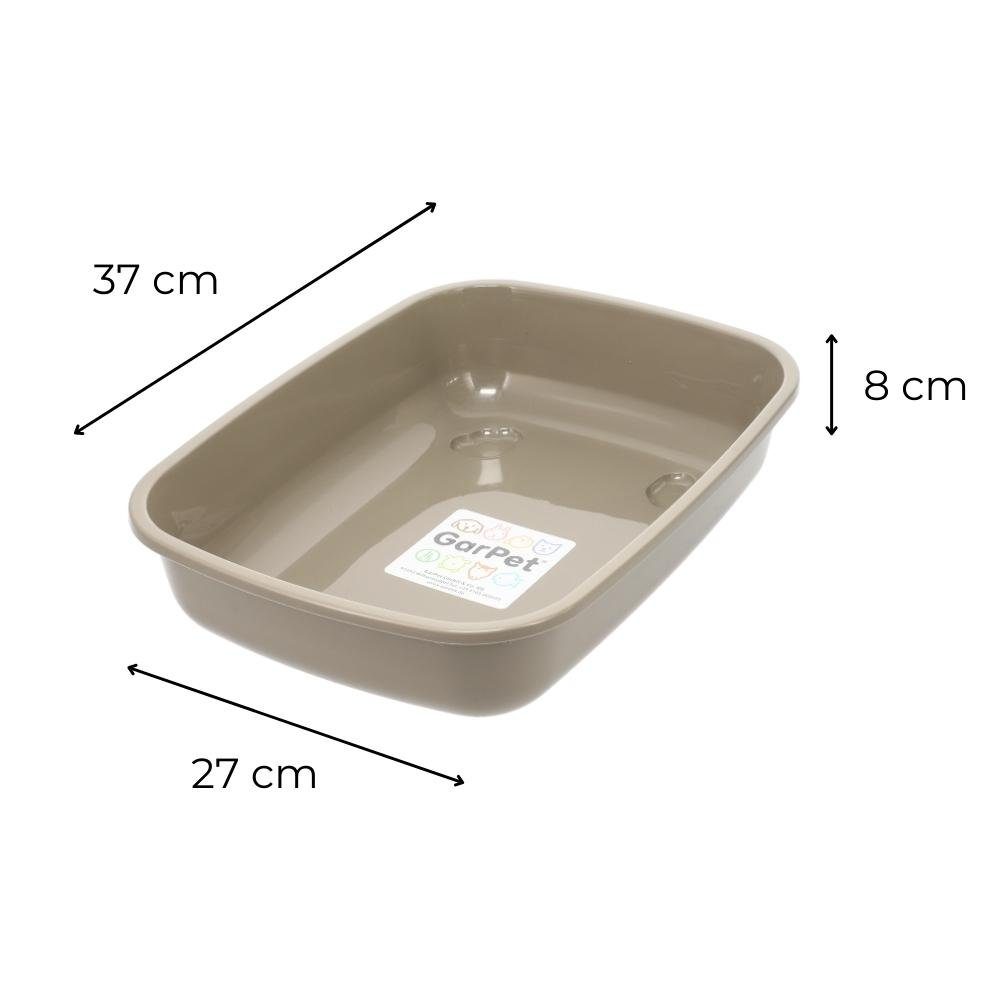 GarPet Katzentoilette GarPet Katzenklo in 5 Größen Katzentoilette Katzen WC Schalentoilette