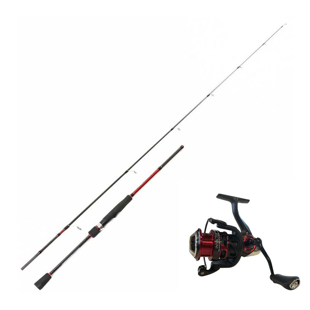 Ensemble Spinning Evok Invictus 1.880m, 10-35g + Moulinet Invictus 2500 FD