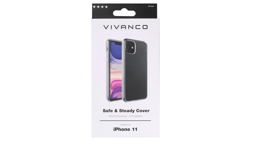 Vivanco Safe and Steady, Anti Shock Cover für iPhone 11