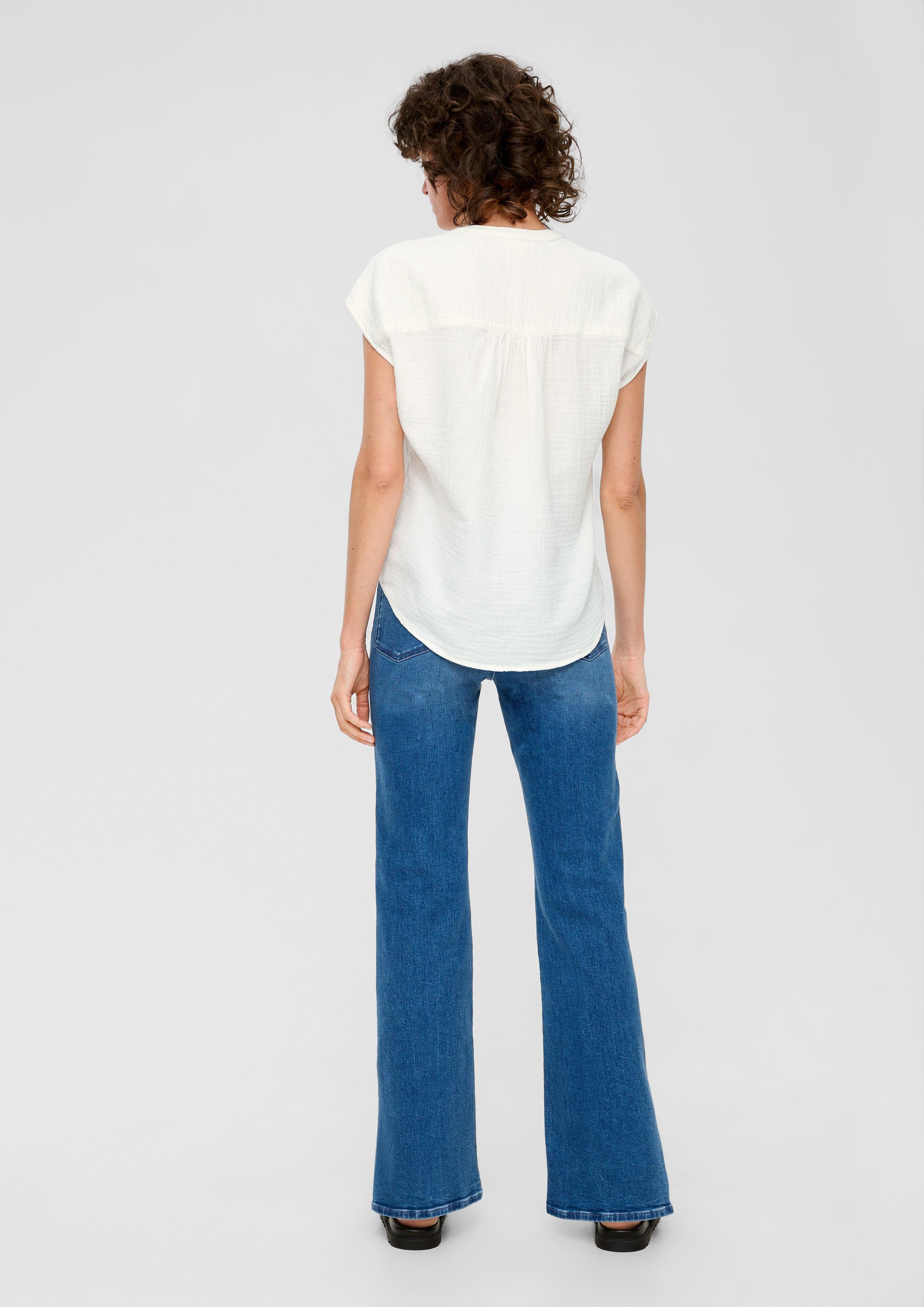 Bluse mit Crinkle-Struktur  2137648-0210