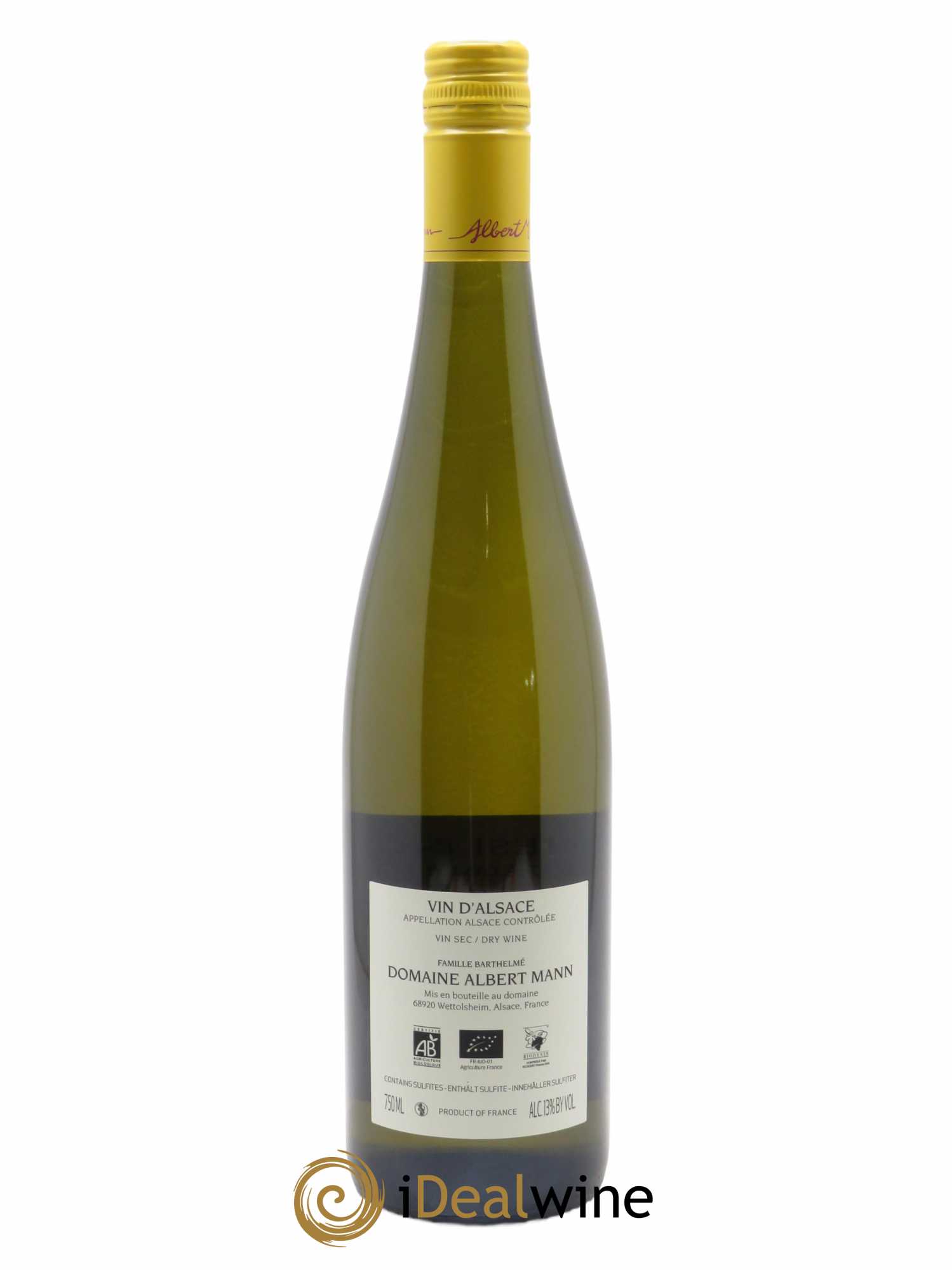 Riesling Cuvée Albert Albert Mann  2020 - Lot de 1 Bouteille