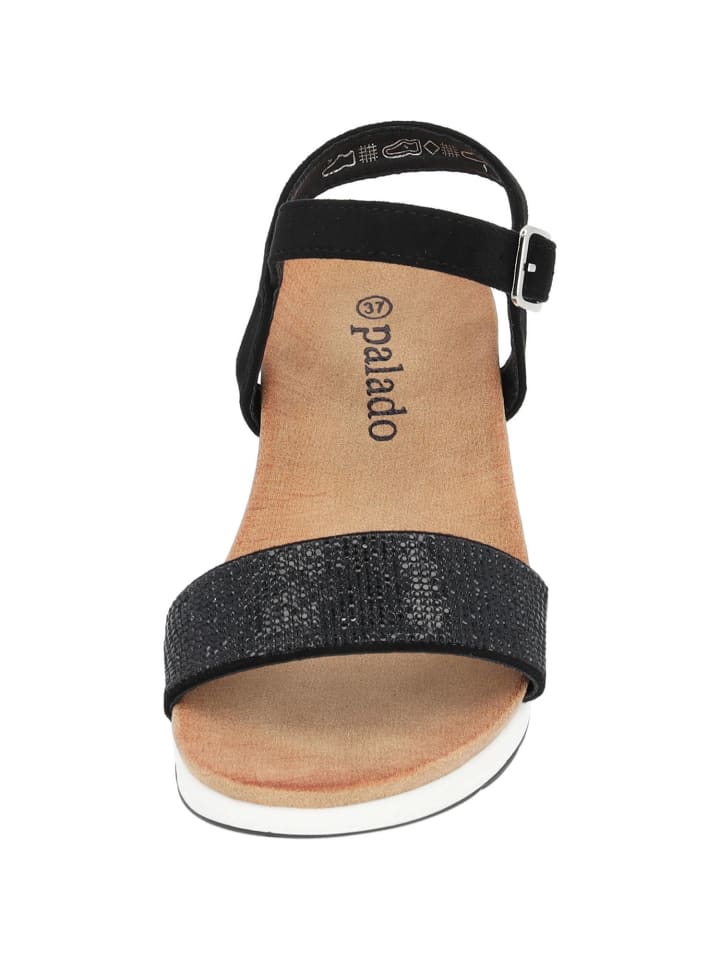 palado Sandalen in Schwarz günstig kaufen