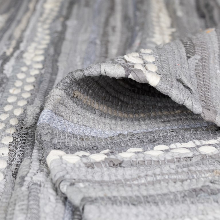 MyFlair Teppich Salma 200cm x 140cm, Farbe Grau, rechteck