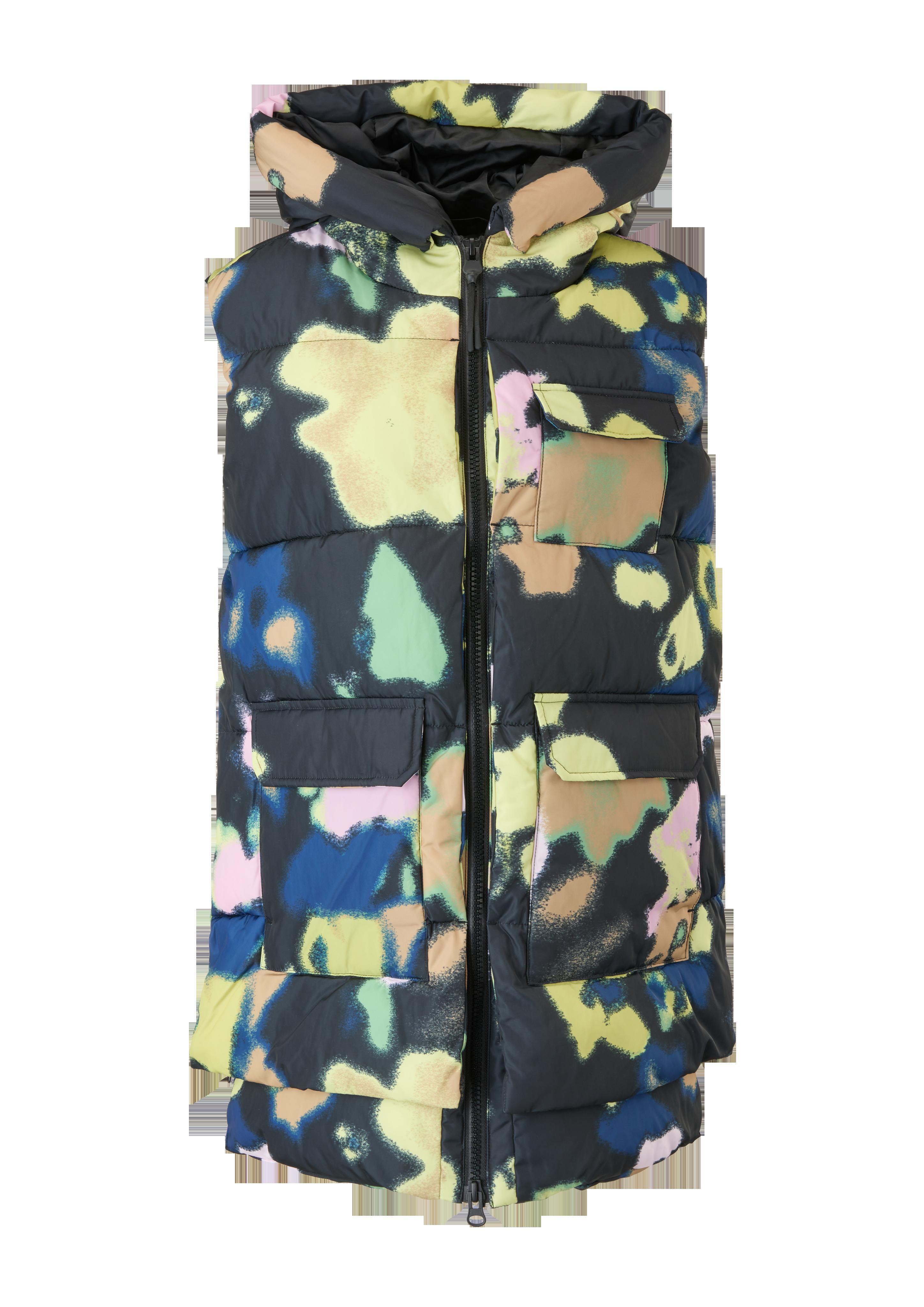 Weste mit abstraktem Allover-Muster  2117362-99A3