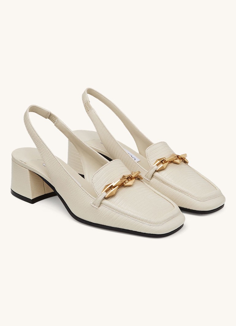 Jimmy Choo Diamond Tilda 45 Slingback-Pumps aus Kalbsleder
