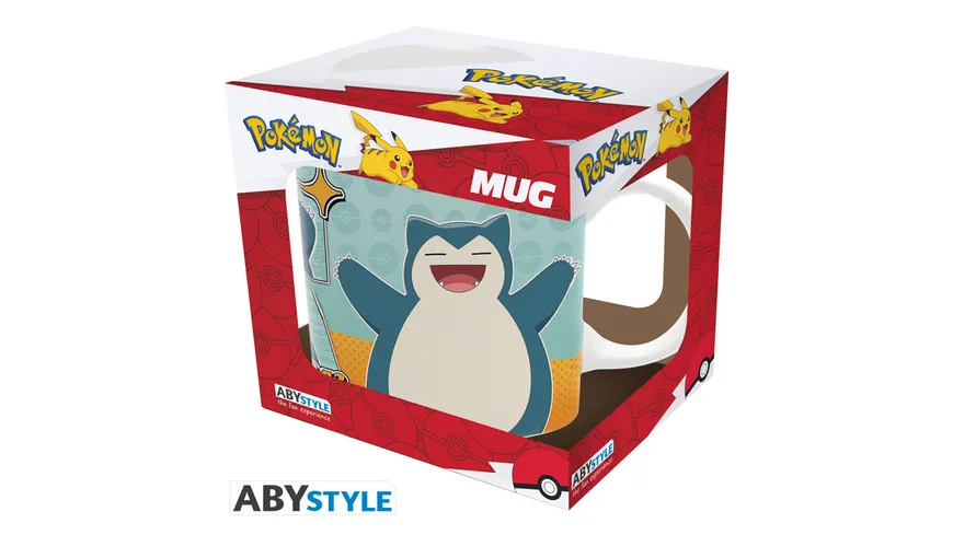 POKEMON - Tasse - 320 ml - Snorlax Comic Strip