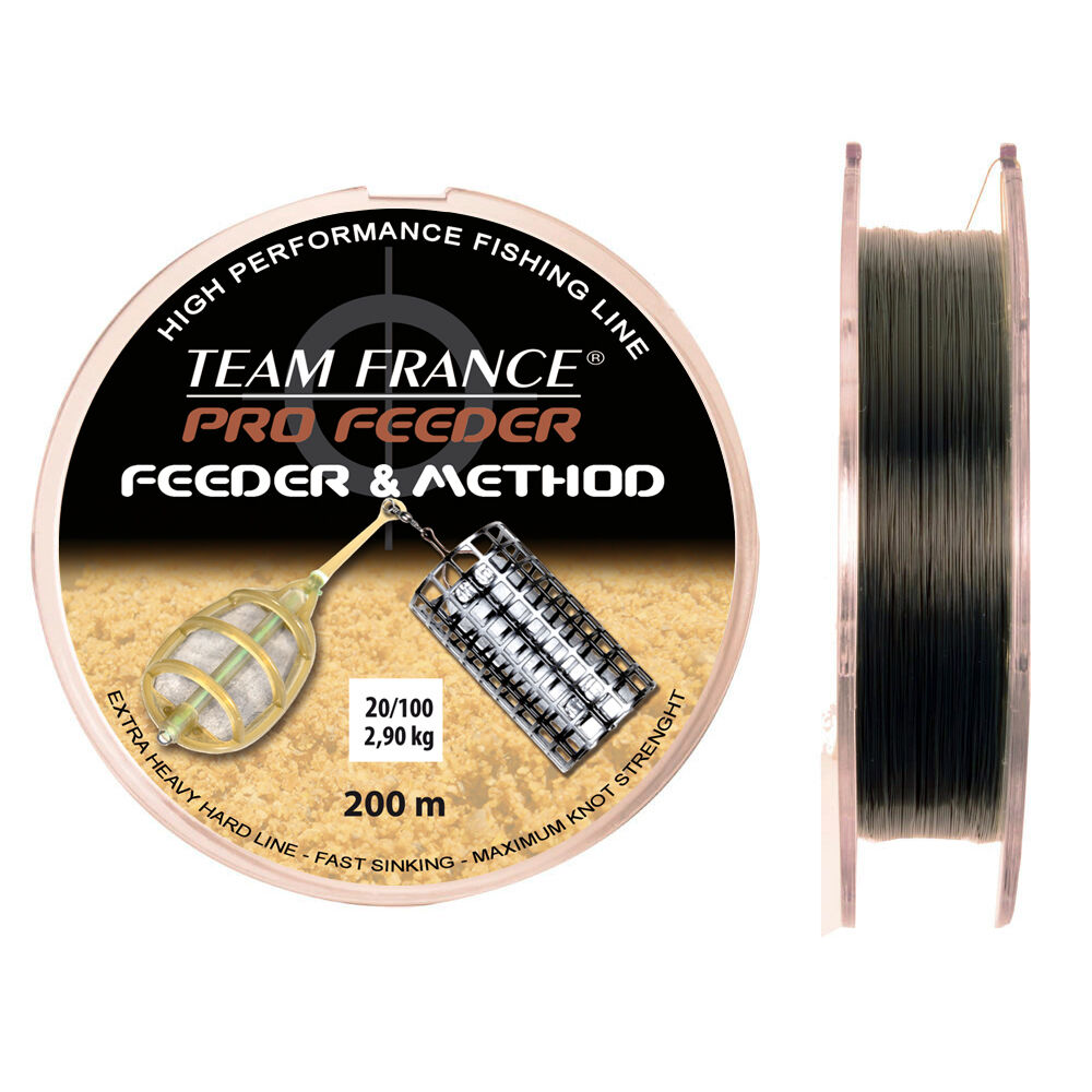 Nailoninis „Coup Team France“ tiektuvo metodas, 200 m
