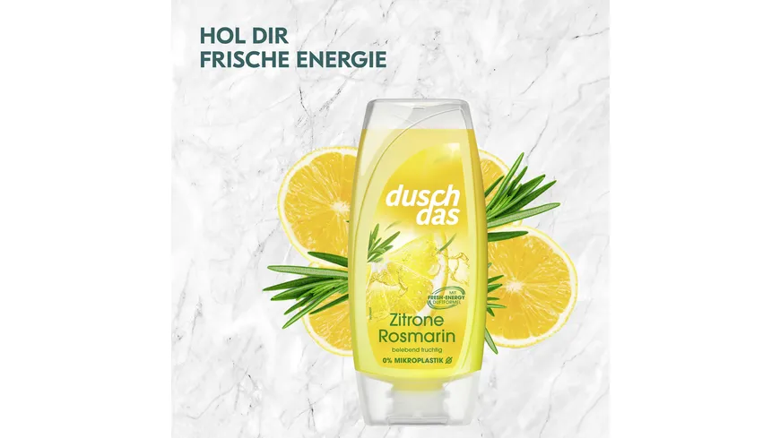Duschdas Duschgel Zitrone & Rosmarin 225 ml 225 ml