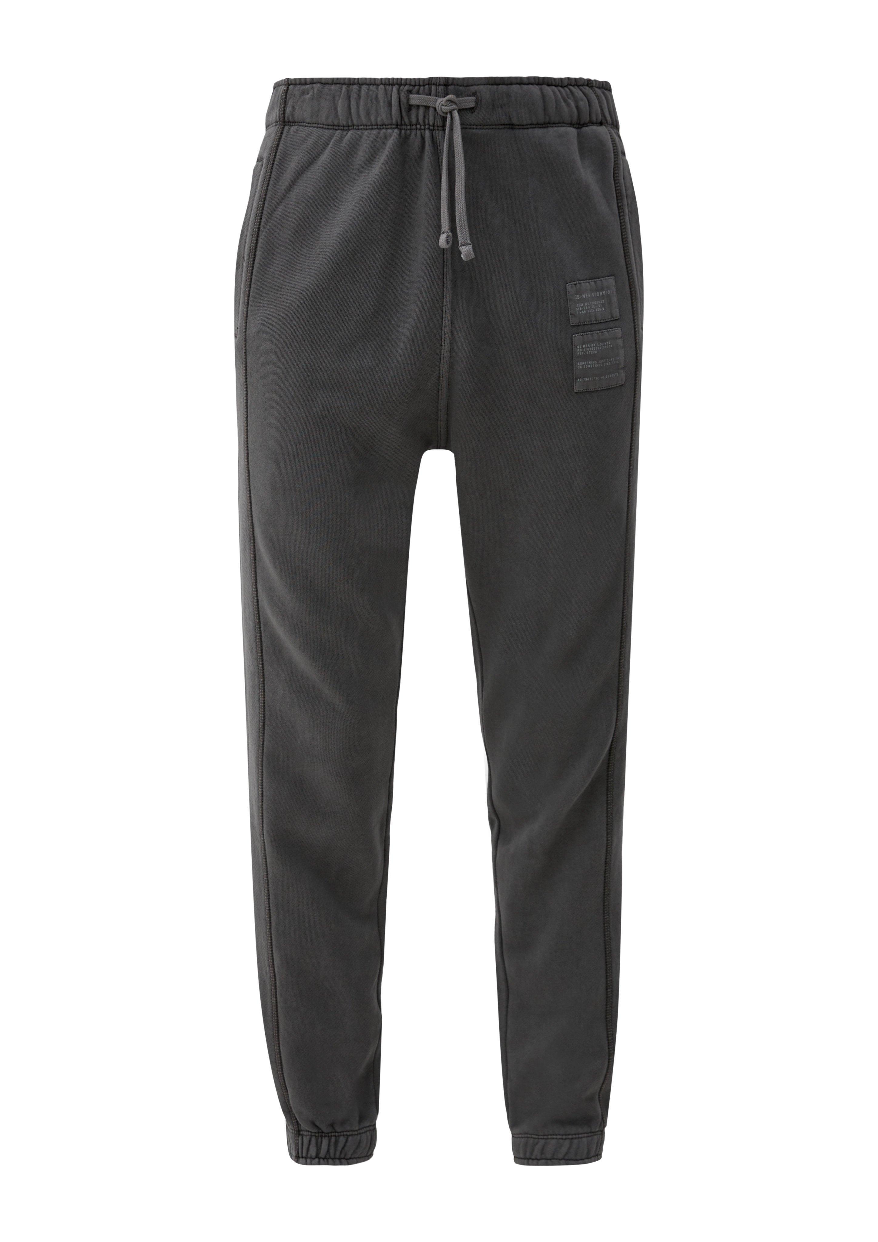 Regular: Sweat-Hose in melierter Optik  2125605-9897