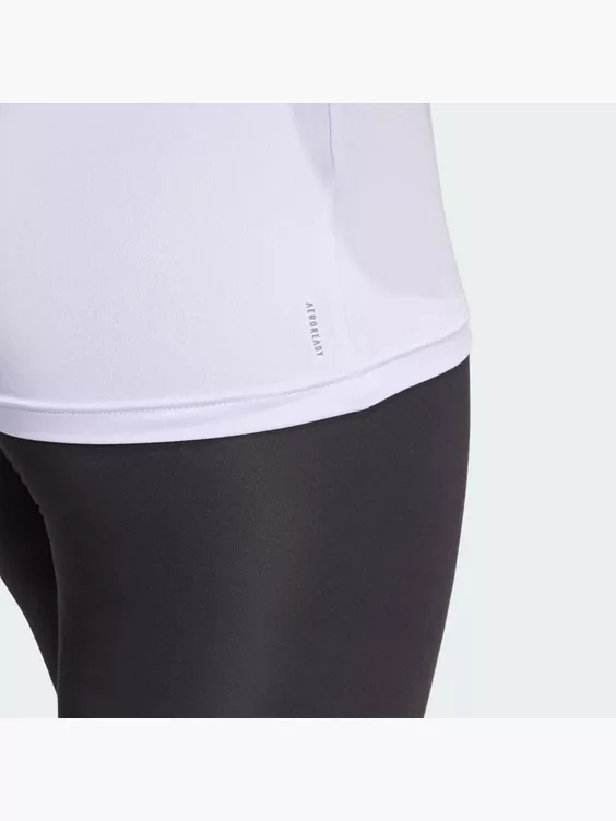 adidas AEROREADY Train Essentials Minimal Branding V-Neck T-Shirt