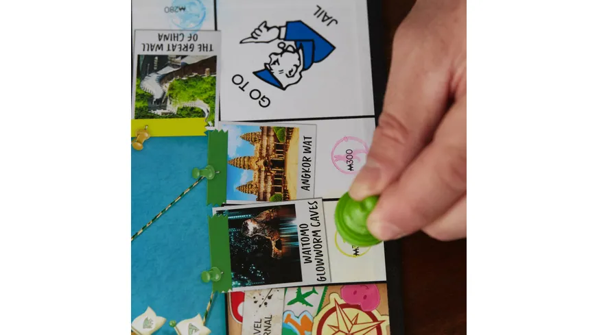 Hasbro - Monopoly Reise um die Welt