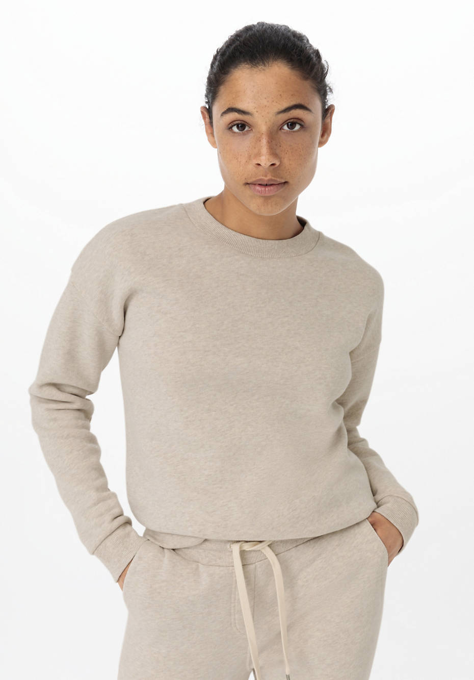Sweatshirt aus reiner Bio-Baumwolle