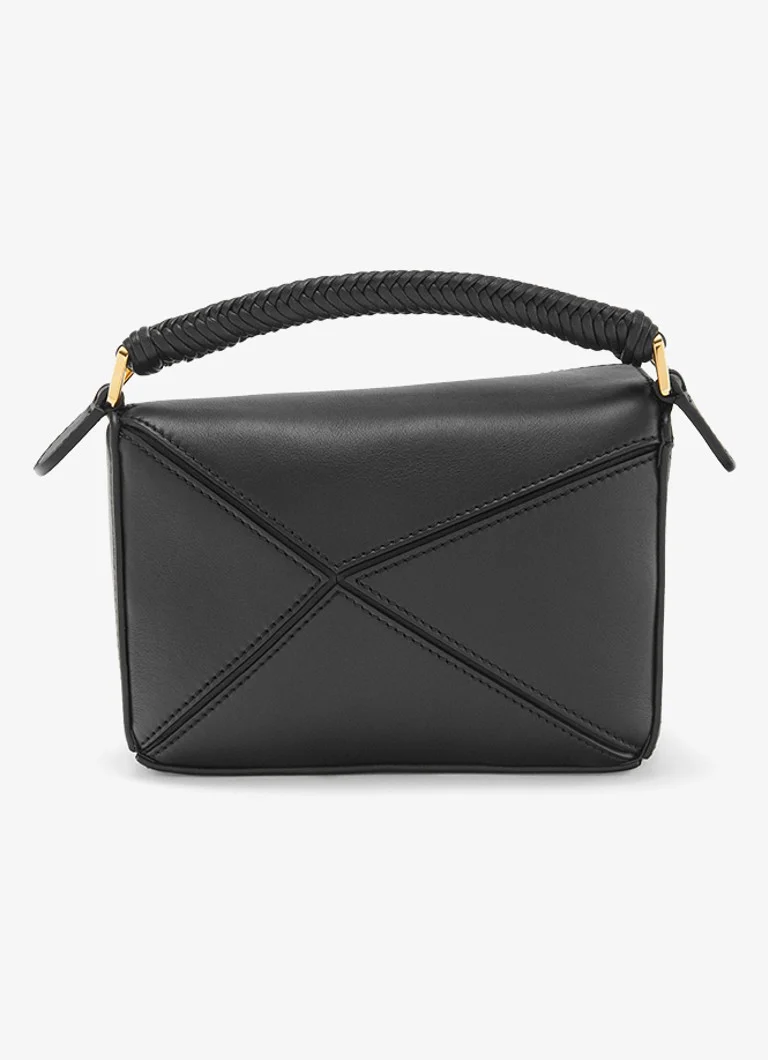 Geantă de mână LOEWE Puzzle Mini din piele de vițel