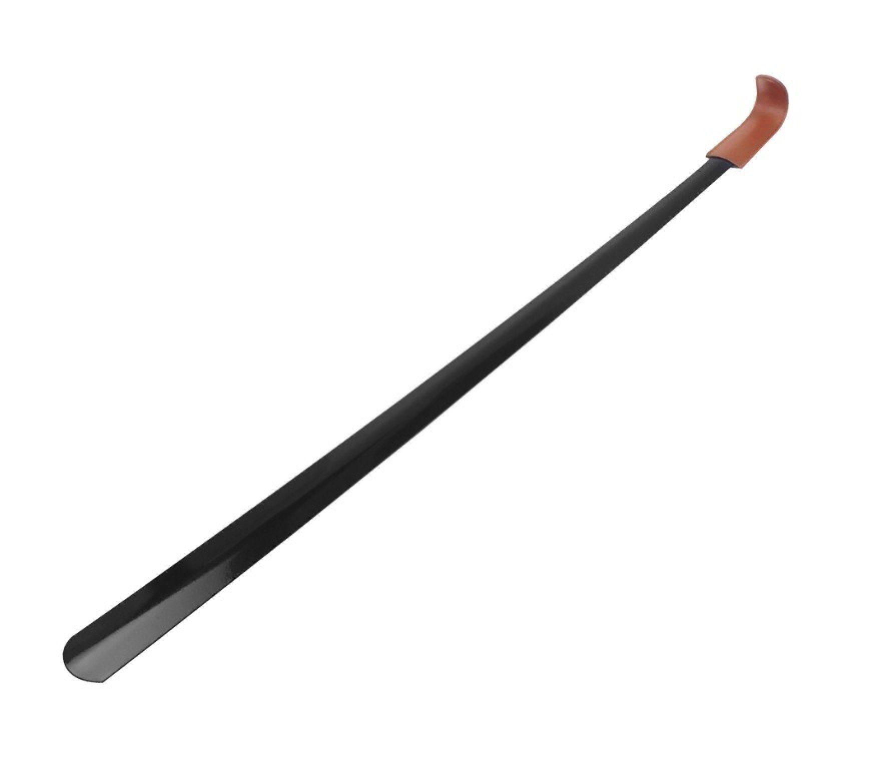 BAYLI Schuhlöffel Bayli 80cm Schuhlöffel aus Edelstahl mit Kunstleder Griff, Schuhanzieh