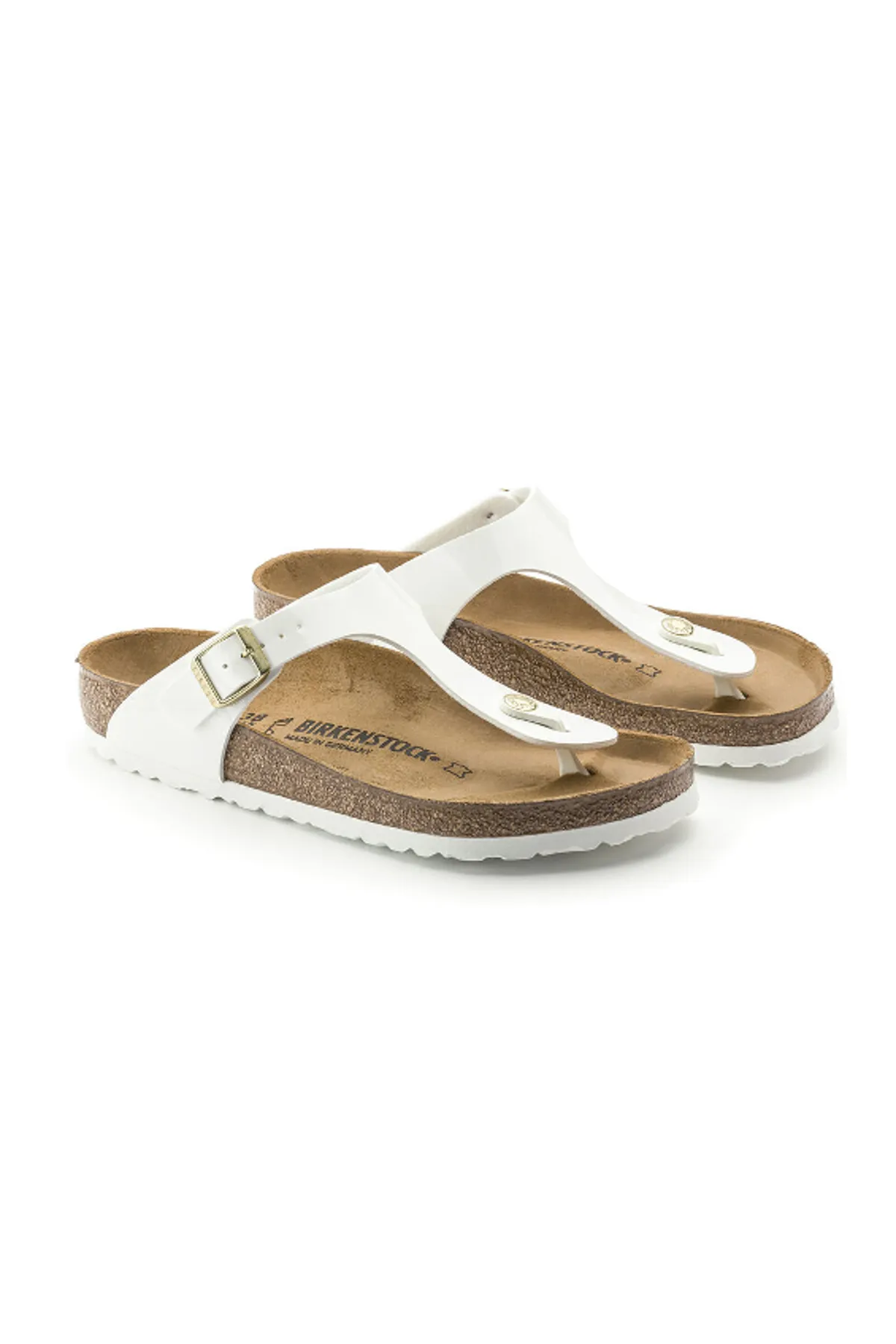 Birkenstock  Gizeh BF Weiße Hausschuhe1005299