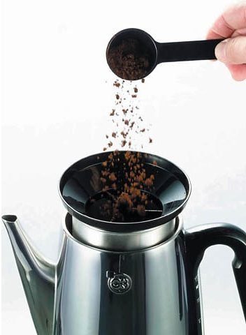 C3 Kaffeebereiter Perkolator Basic, für 4 bis 12 Tassen besonders bekömmlichen und magenschonenden Kaffee