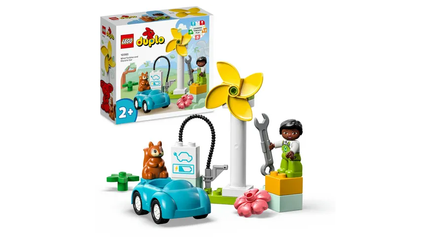 LEGO DUPLO Town 10985 Windrad und Elektroauto