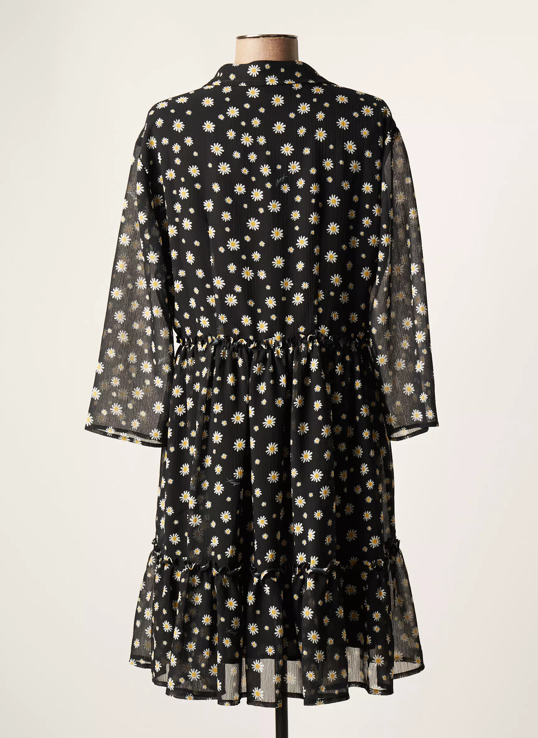 Fuego Woman Robes Courtes Femme couleur noir