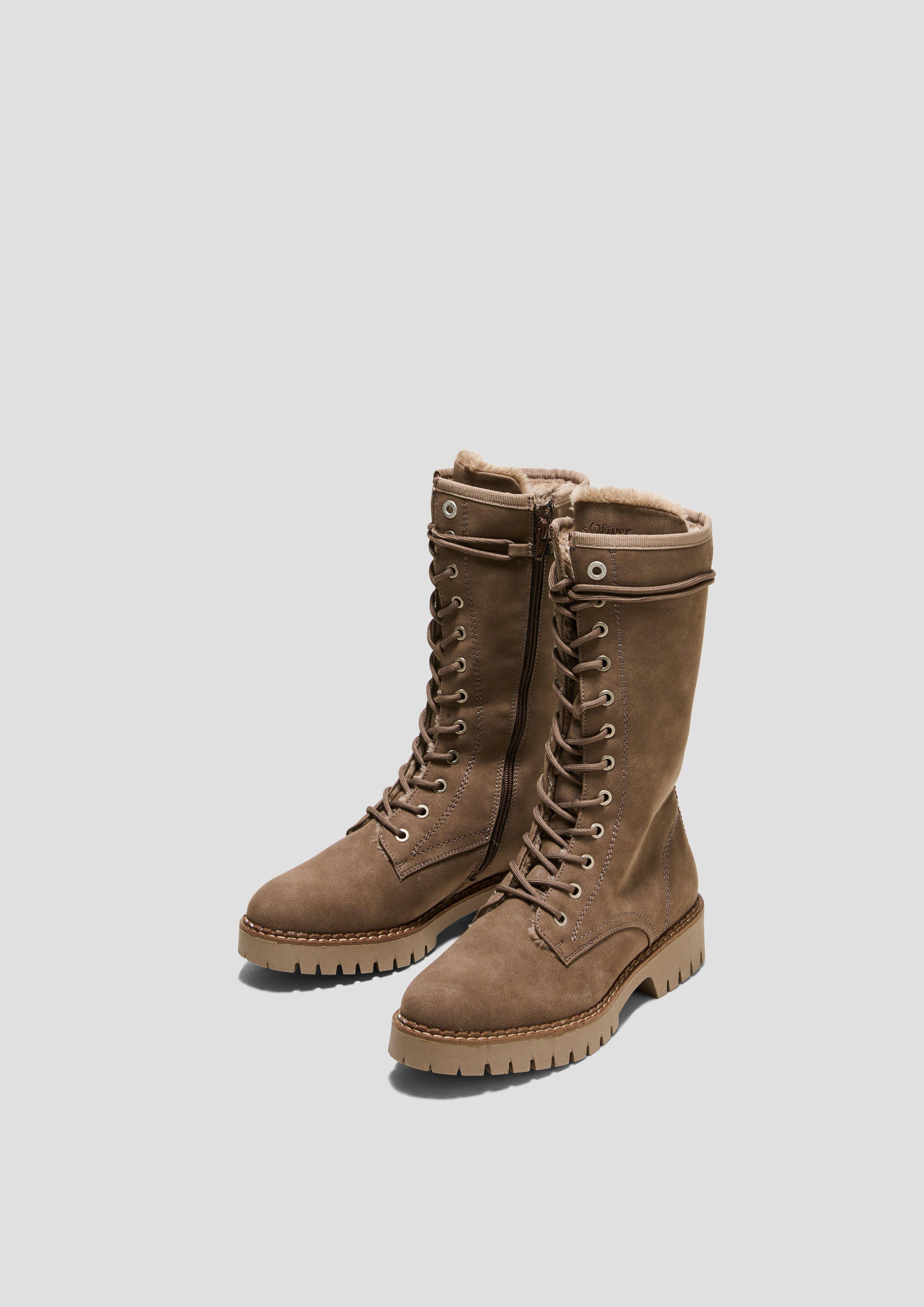 Stiefel mit Profilsohle  6008580-341
