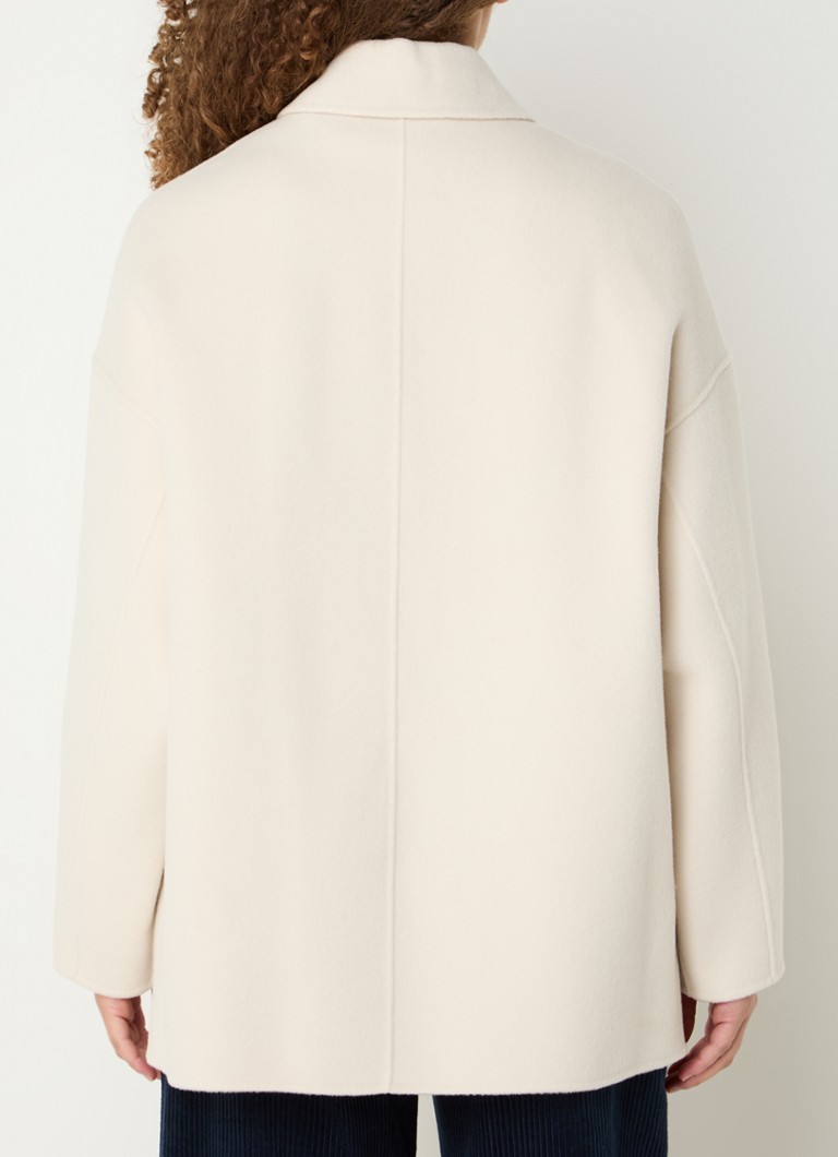 Max & Co Predazzo coat in wool blend with patch pockets