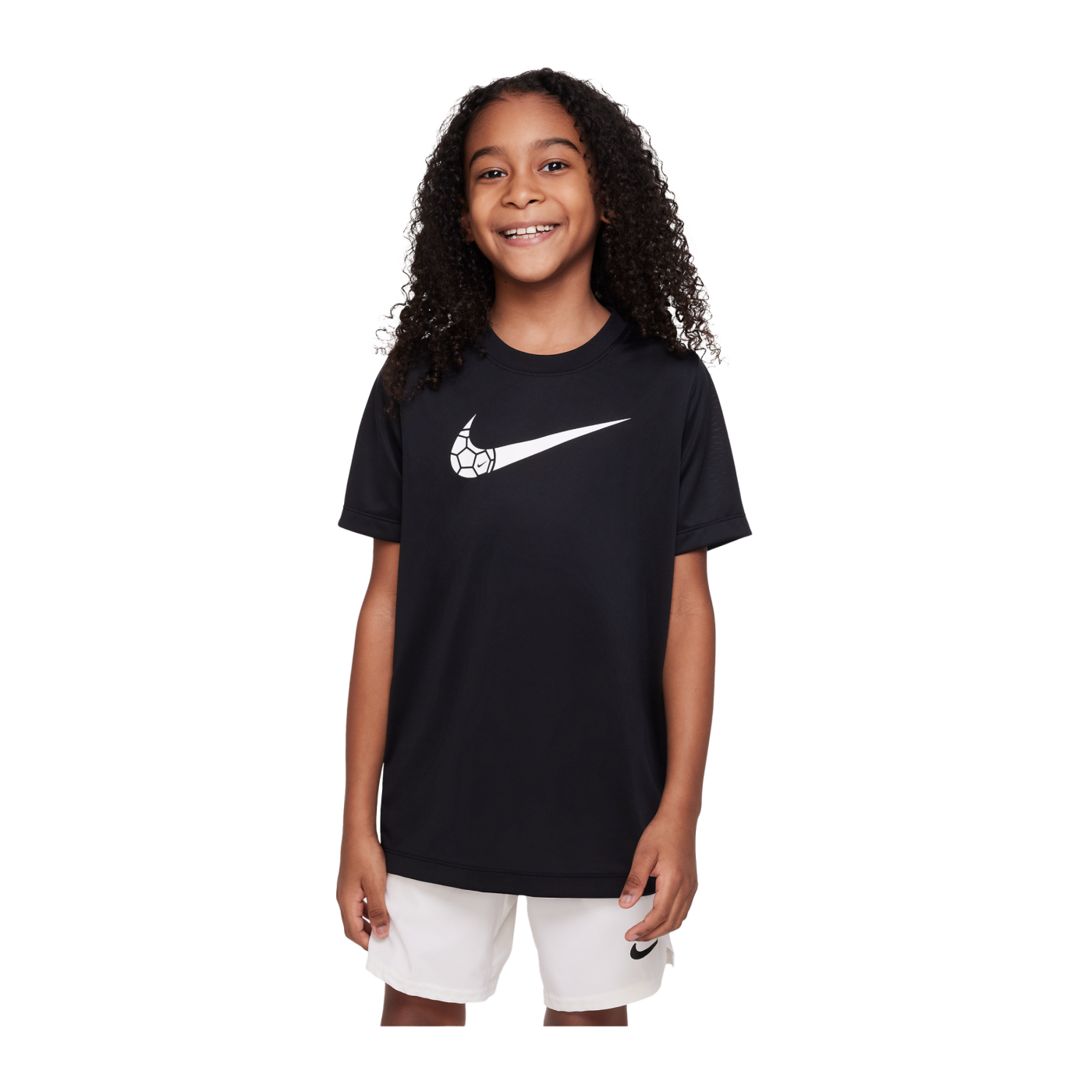 Nike Training T-Shirt Kids Schwarz F010