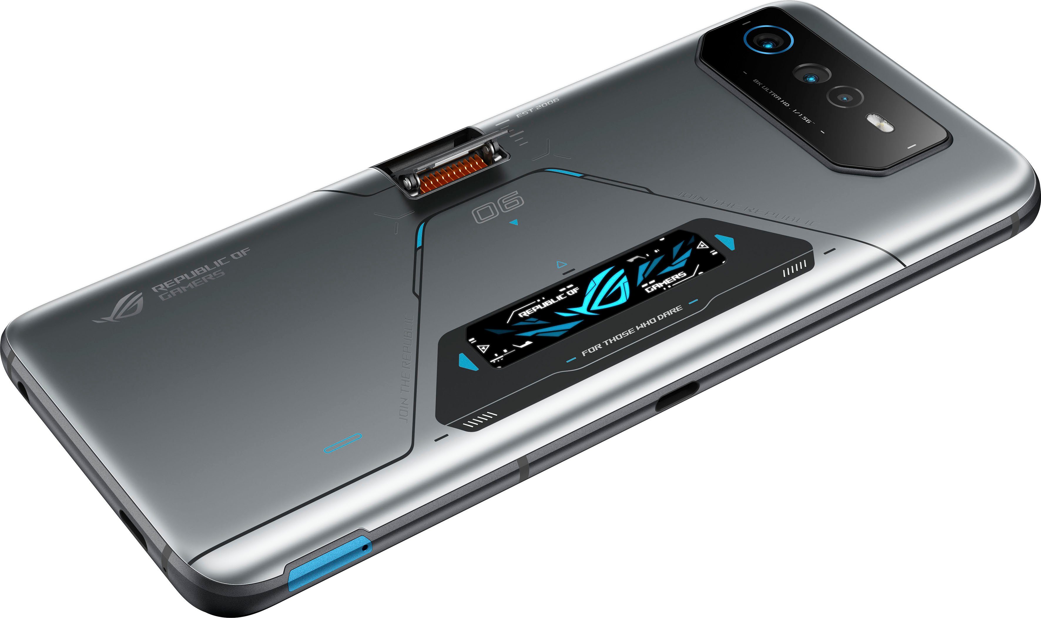 Asus ROG Phone 6D Ultimate Smartphone (17,22 cm/6,78 Zoll, 512 GB Speicherplatz, 50 MP Kamera)