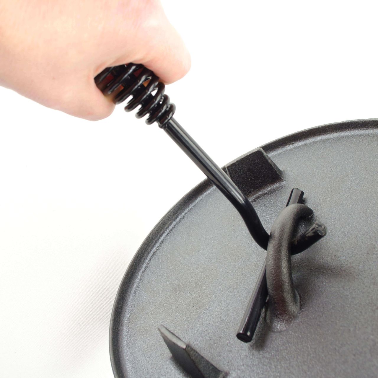 Jim Beam Dutch Oven mit 2-IN-1-Deckel aus Gusseisen