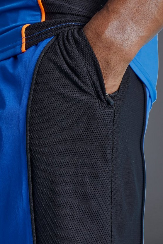 Man Active Colorblock Shorts