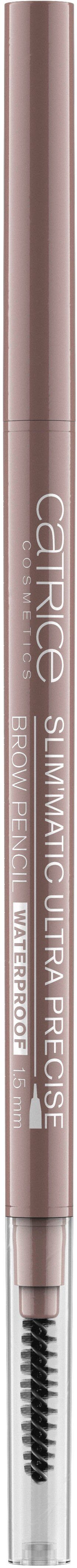 Catrice Augenbrauen-Stift Slim'Matic Ultra Precise Waterproof, 3er-Pack, Browliner im 3-er-Set, wasserfest