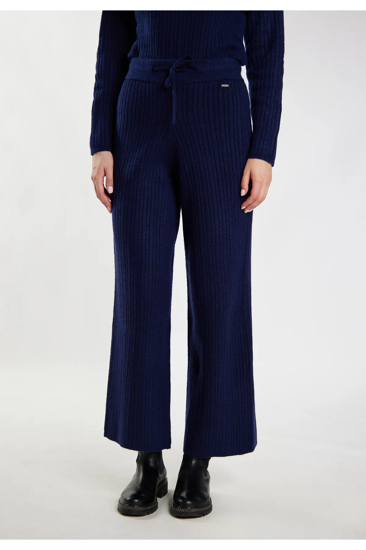 Dreimaster  Jogginghose - Blau - Bootcut