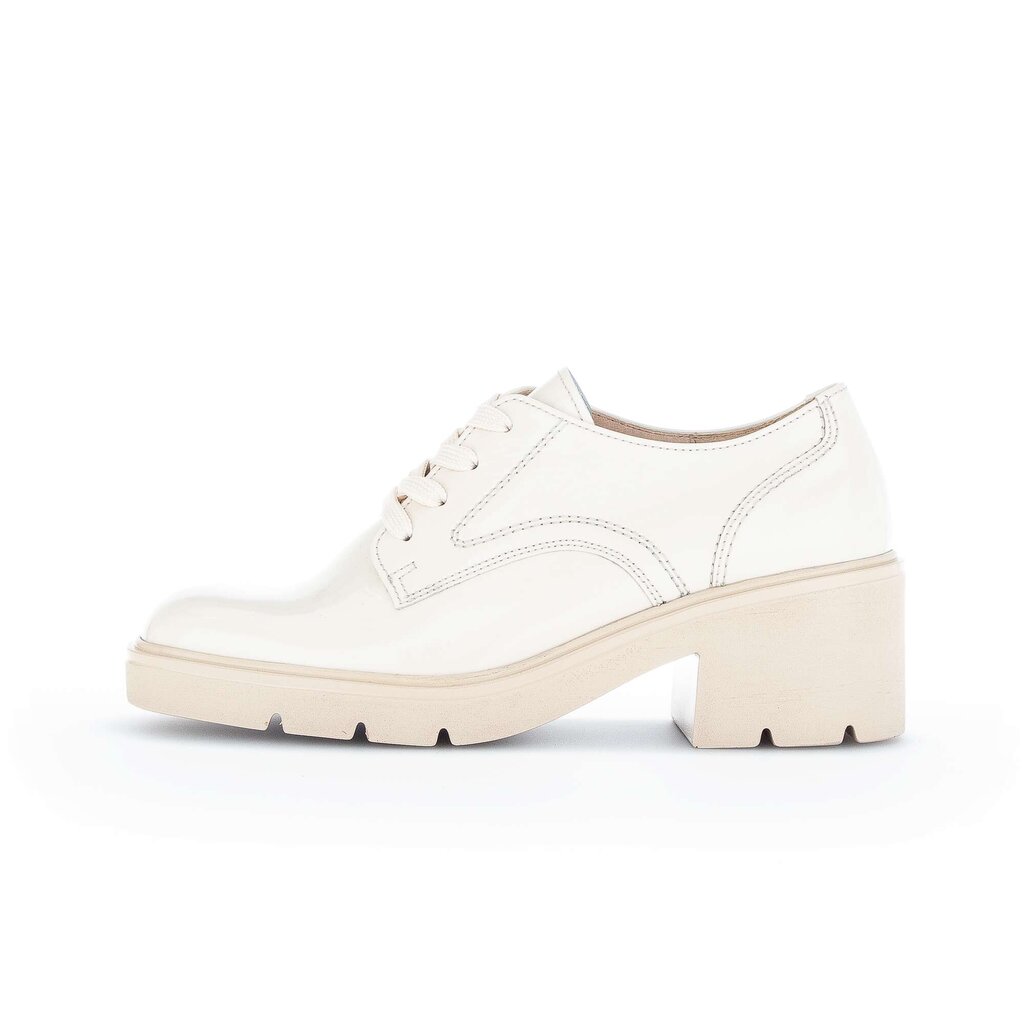Gabor fashion Schnürschuh weiß