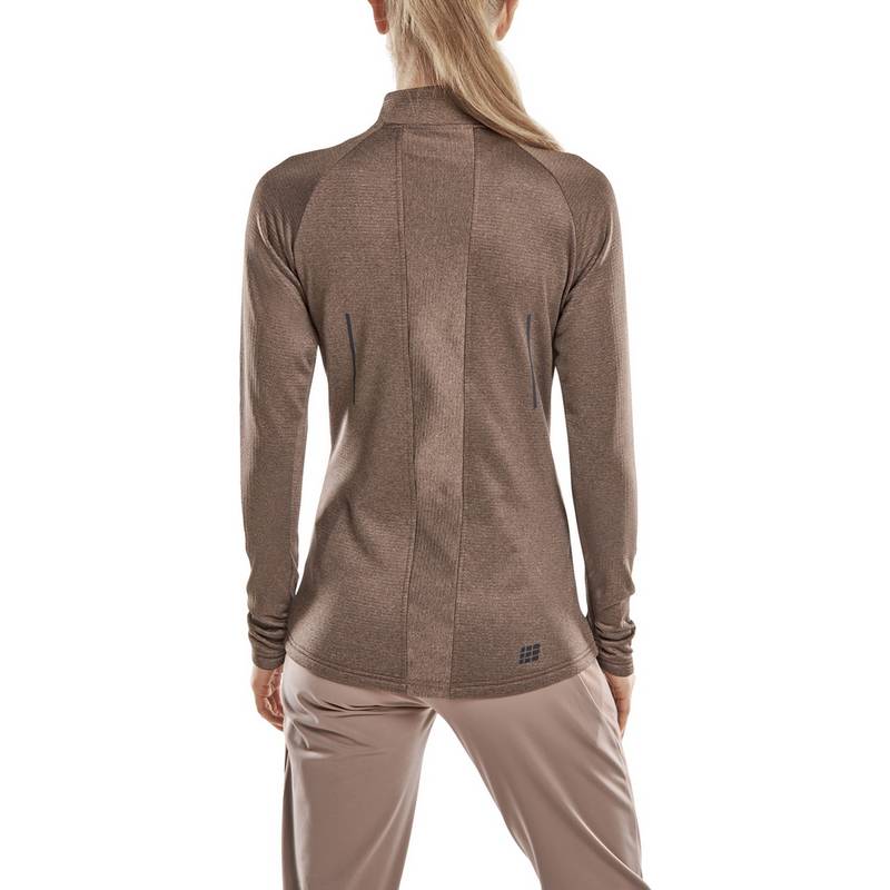 CEP Cold Weather Zip Shirt Longsleeve Laufshirt Damen