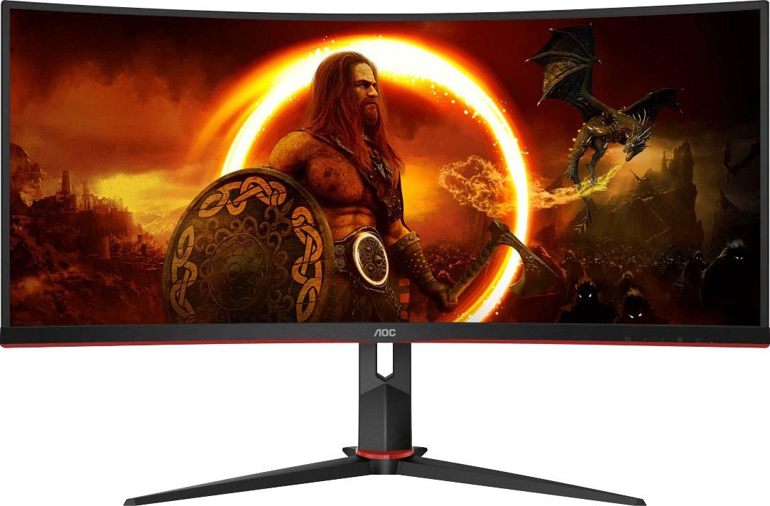 AOC CU34G2X/BK Curved-Gaming-LED-Monitor (86,4 cm/34 