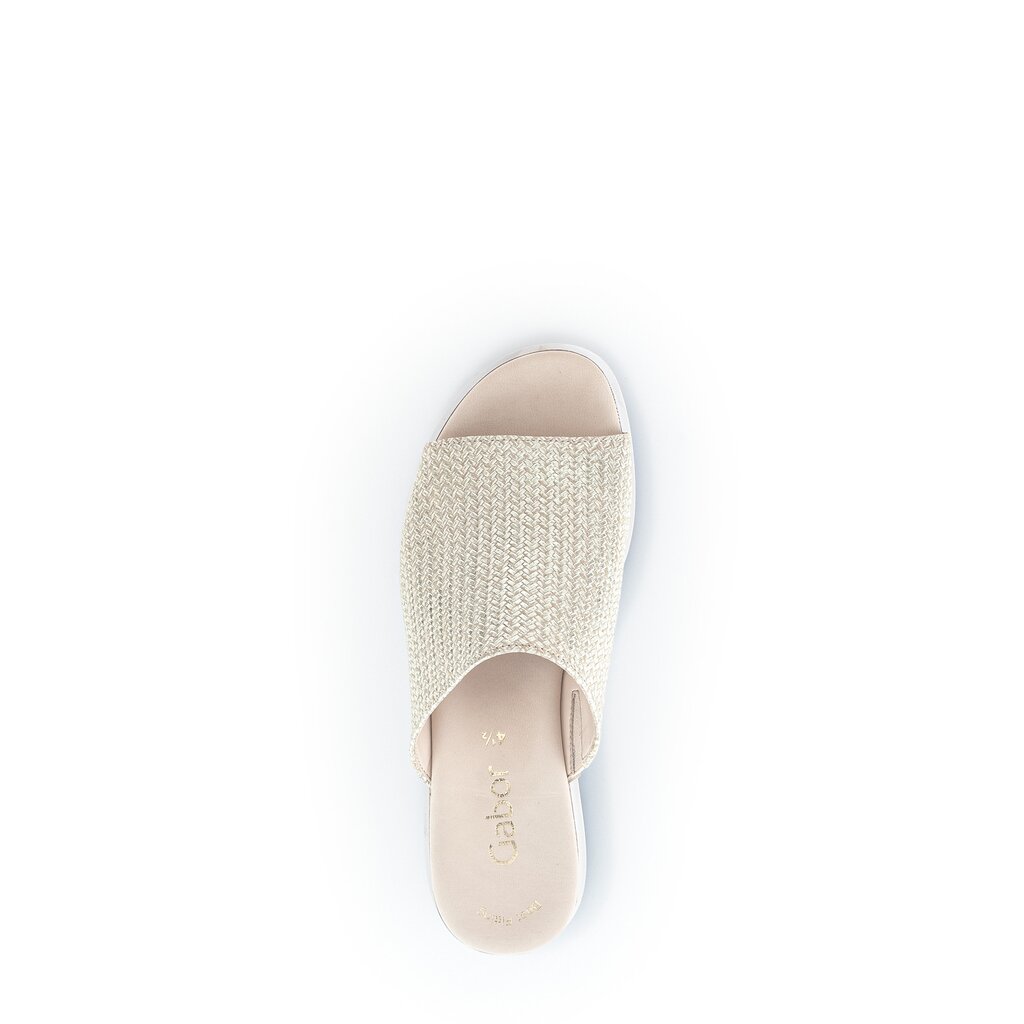 Gabor fashion Pantolette gold
