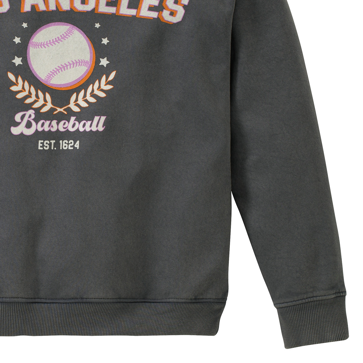 Mädchen Sweatshirt mit großem Print