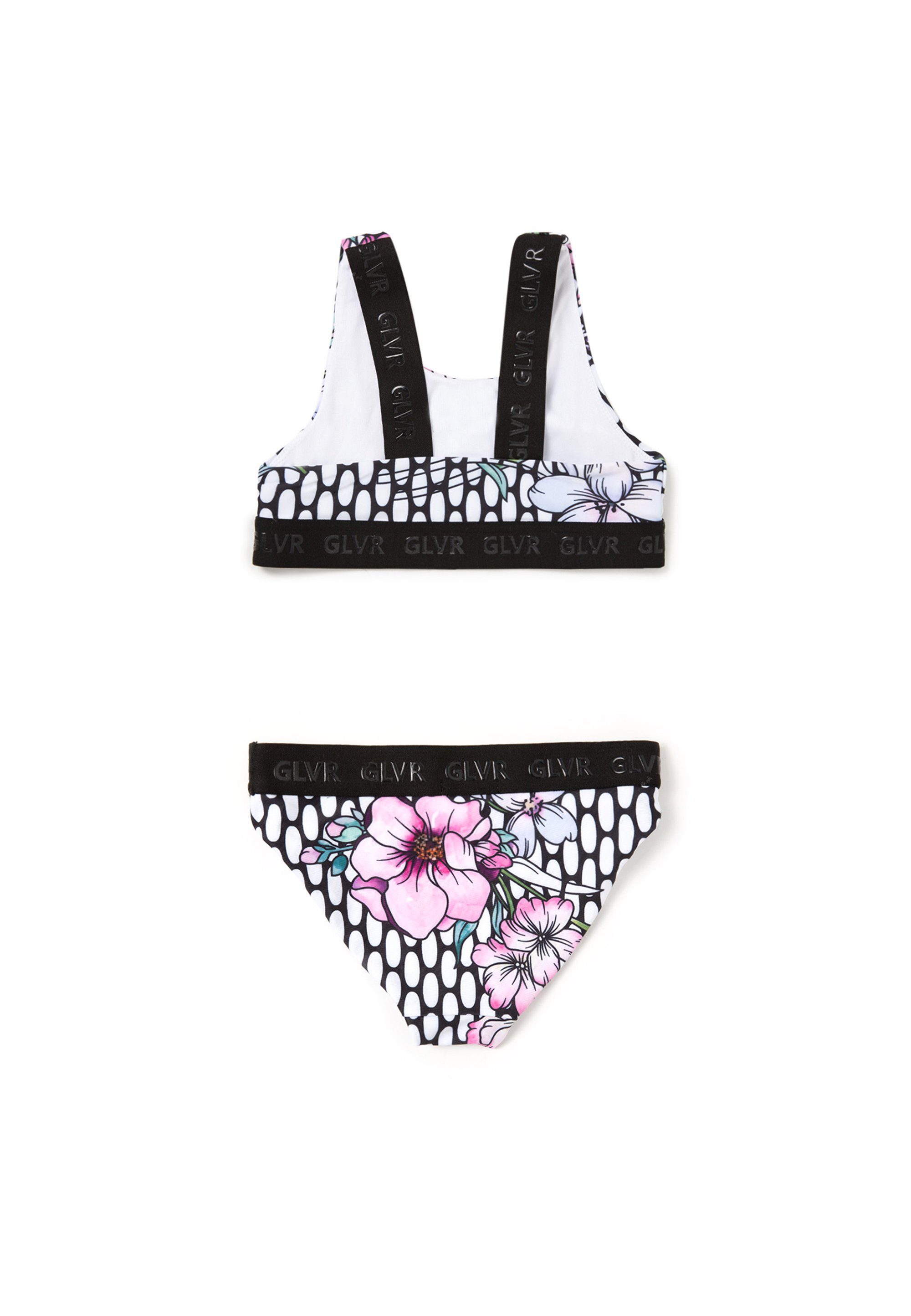 Gulliver Balconette-Bikini mit floralem Print