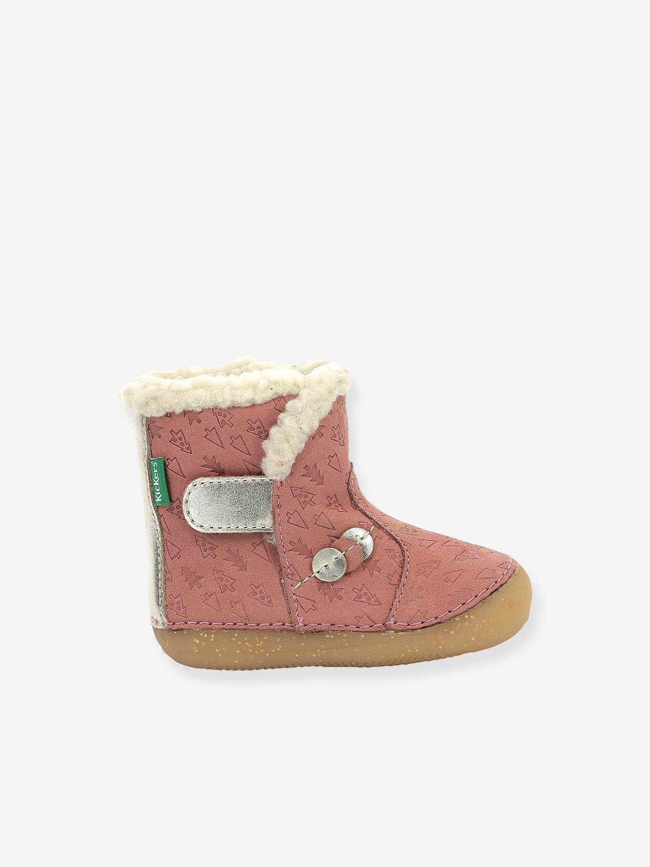Kickers Mädchen Baby Lauflern-Boots SO WINDY KICKERS - marine